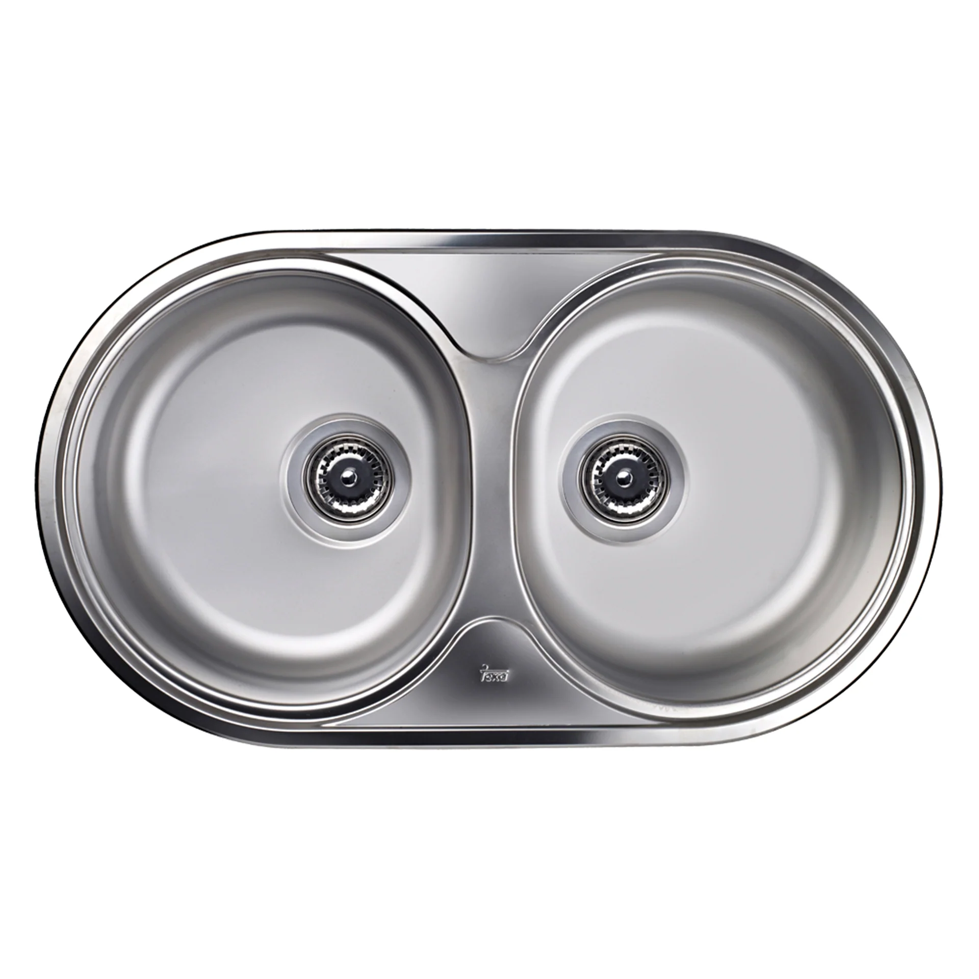Fregadero de acero inoxidable Serie Sphera DR-78 2B de dos cubetas - Image 2