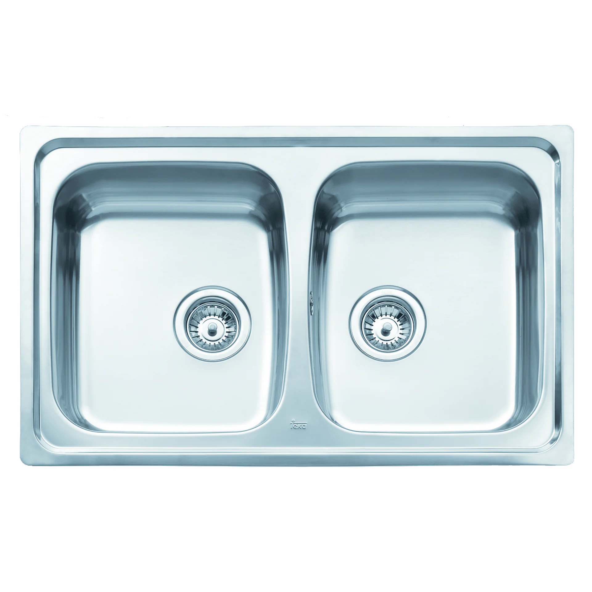 Fregadero Basico 79 2C encastrado de acero inoxidable de 50 cm - Image 2