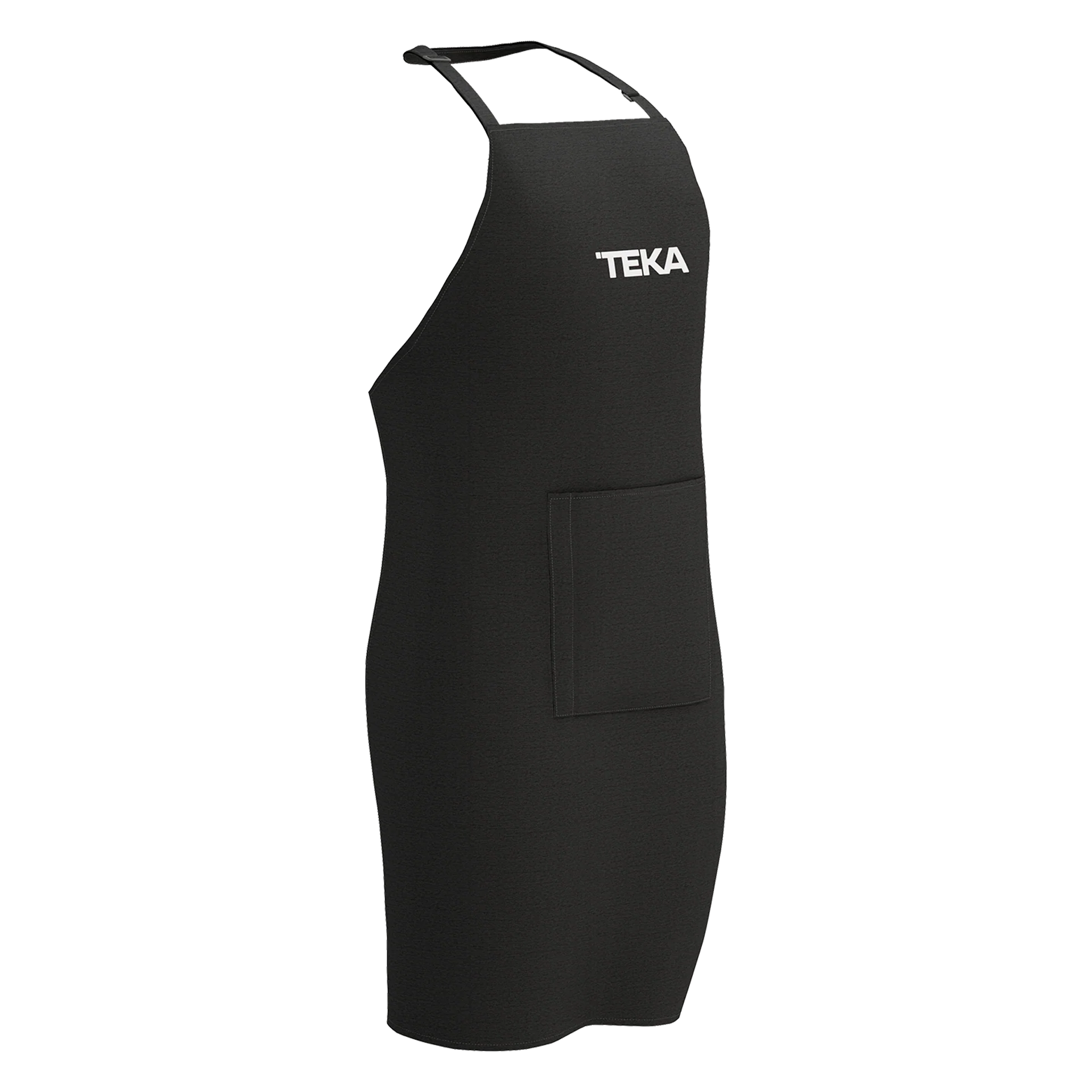 Delantal de cocina con bolsillo frontal y cuello ajustable - Image 2