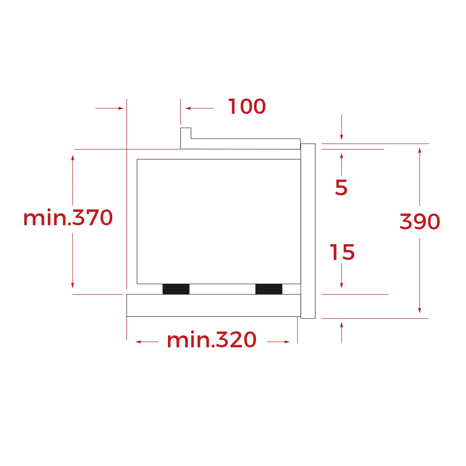 Microondas integrable NEO MB 6200 BI con descongelación automática - Image 8