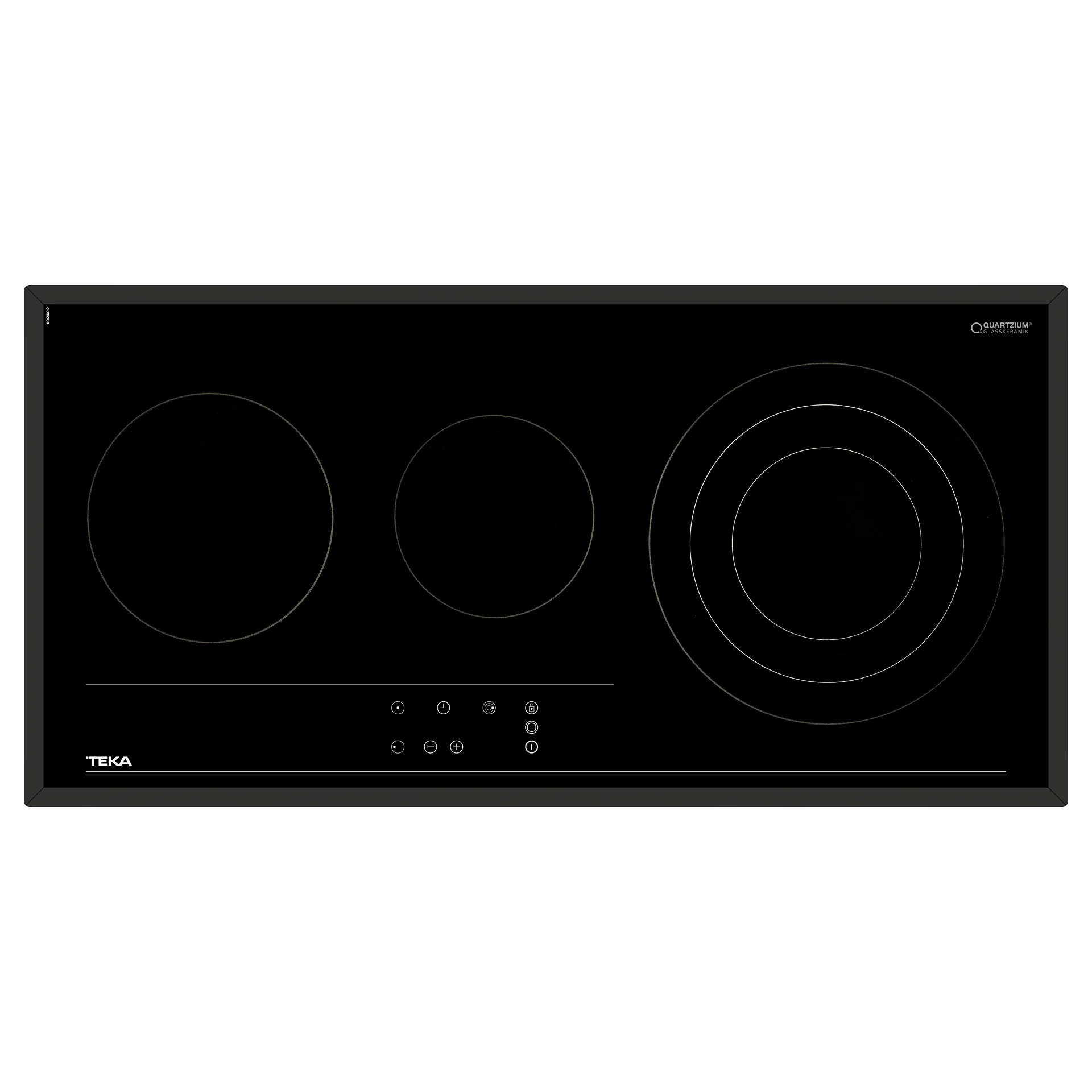 Vitrocerámica TRC 83631 de 80 cm con 3 zonas con Touch Control - Image 2