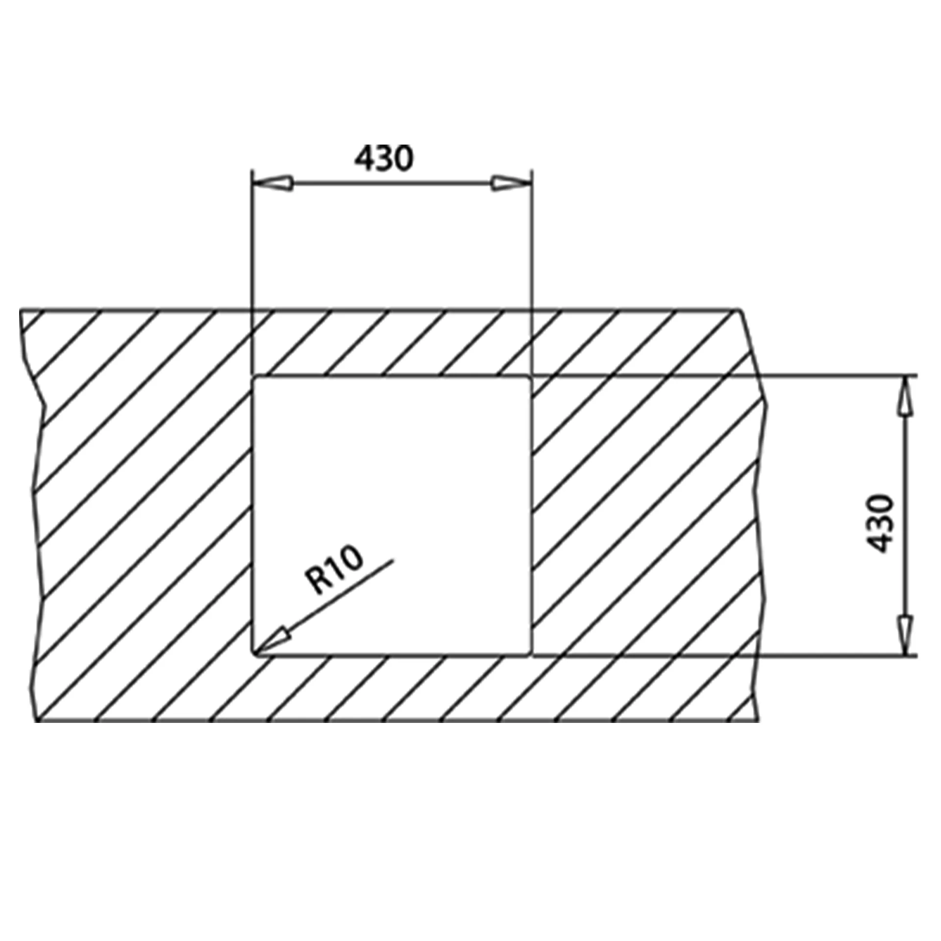 Fregadero FlexLinea RS15 40.40 PureClean de una cubeta con acabado premium SoftTexture - Image 4