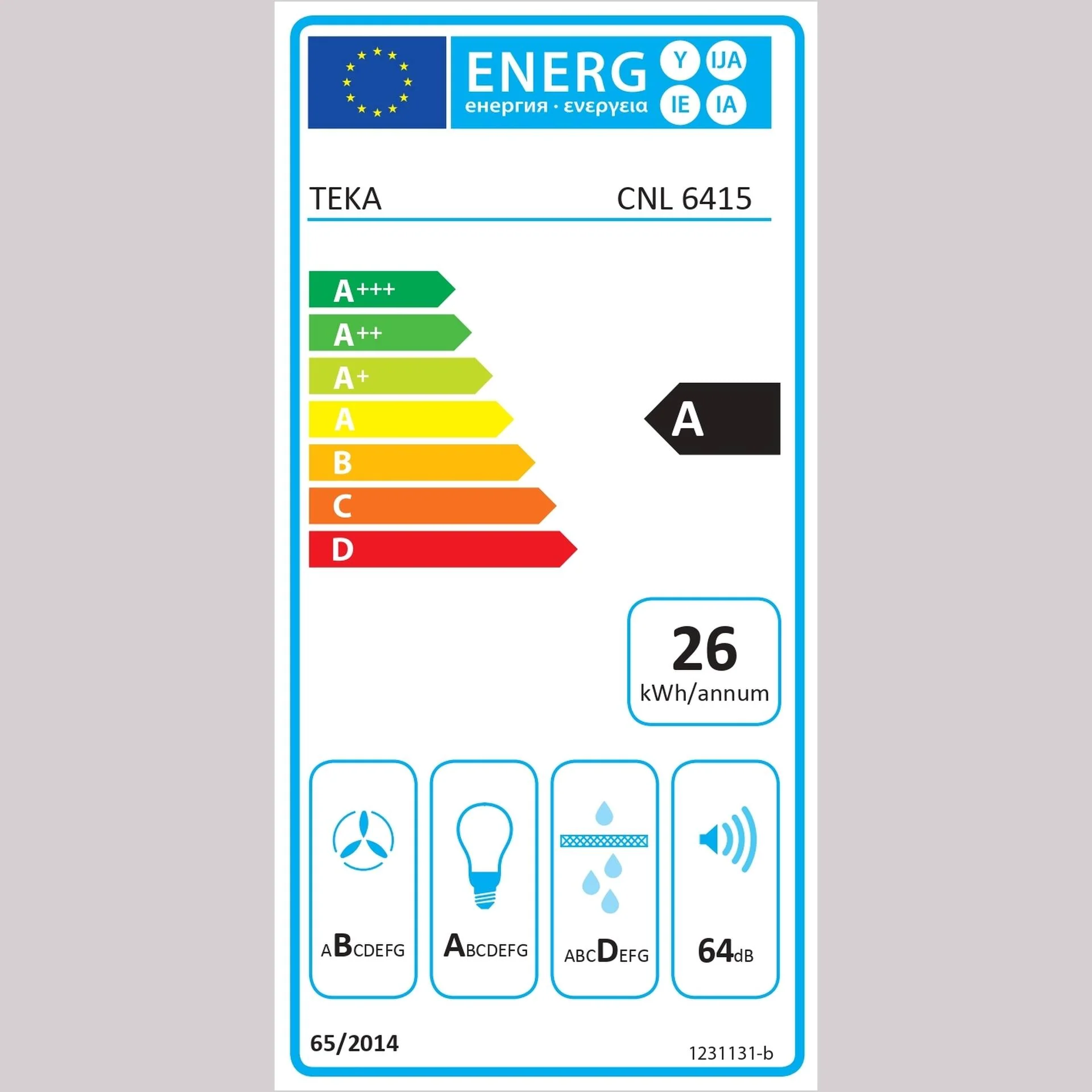 Campana Extensible CNL 6415 de 60 cm con motor EcoPower y 2+1 velocidades - Image 4
