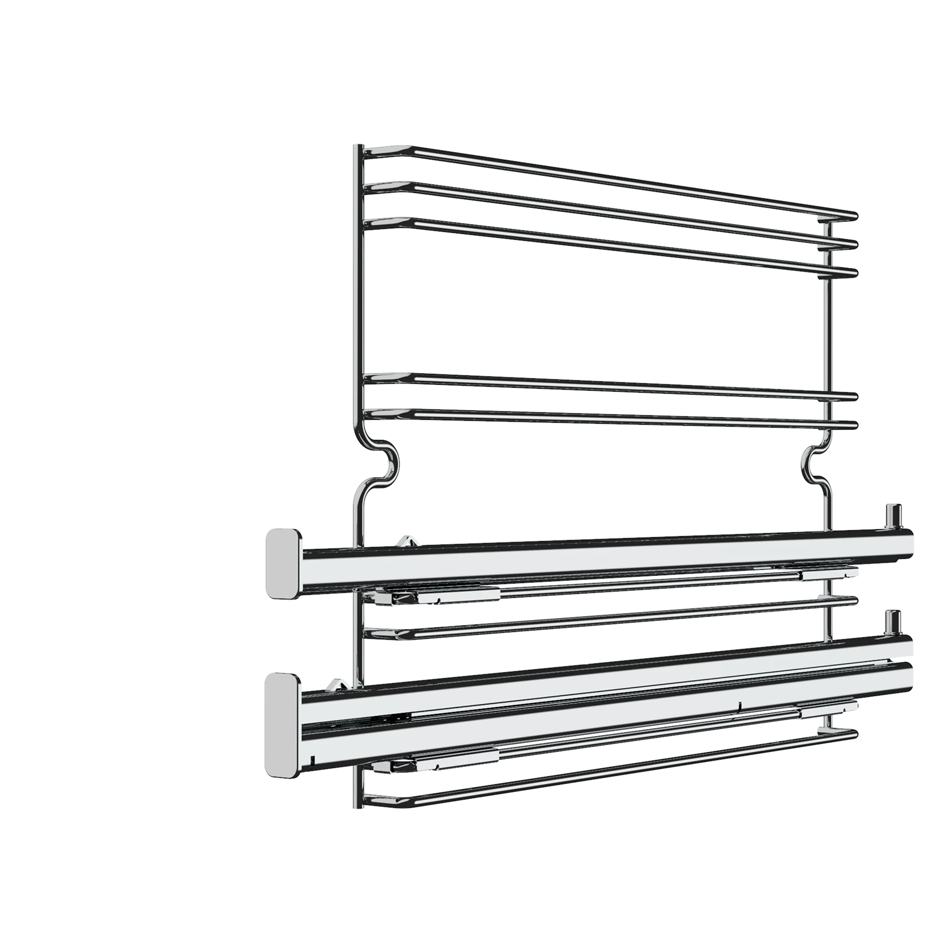 Guías telescópicas de 2 alturas para hornos estándar de 60cm - Image 2