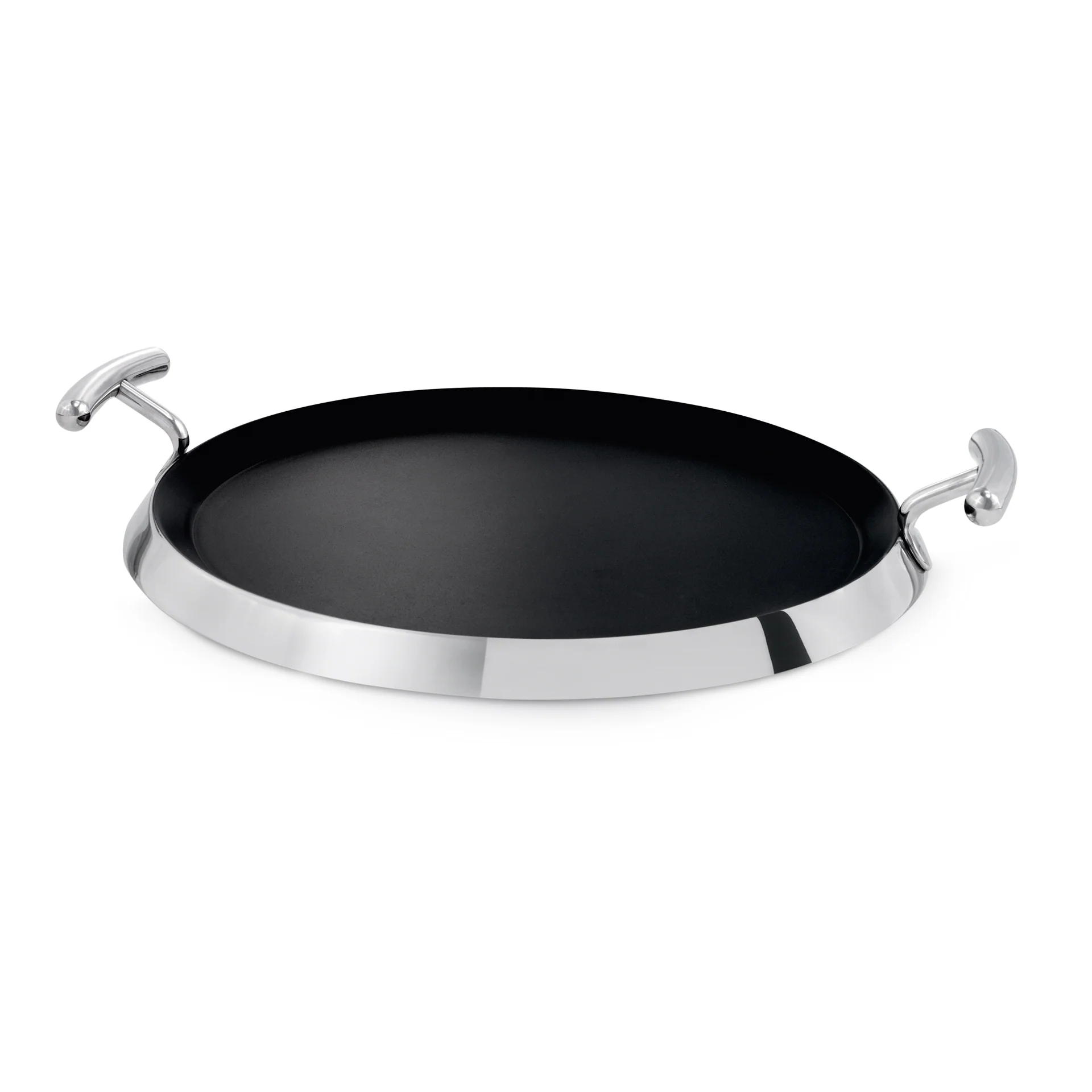 Grill redondo de acero inoxidable de Ø34cm
